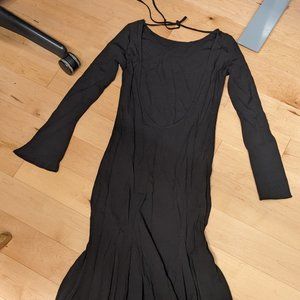 For Love and Lemons Open back fishtail dress